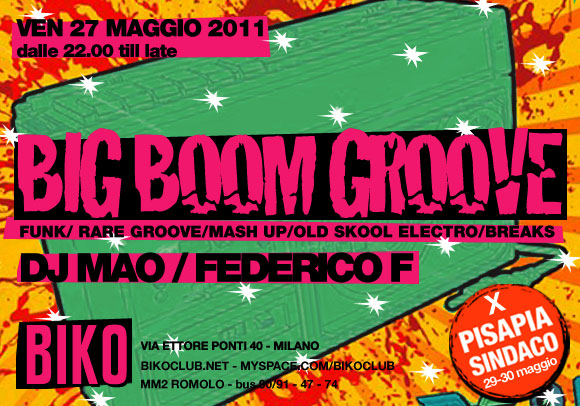 BIG BOOM GROOVE!