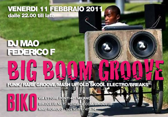 BIG BOOM GROOVE!