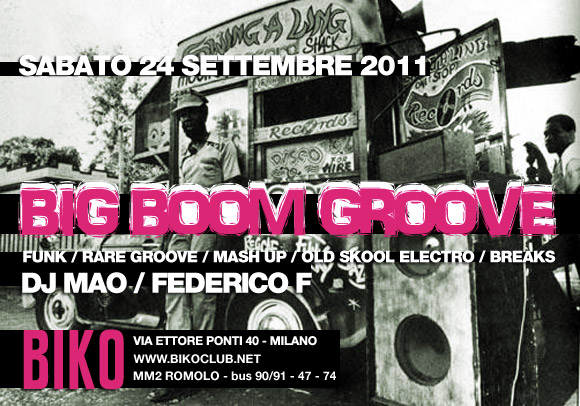 BIG BOOM GROOVE!