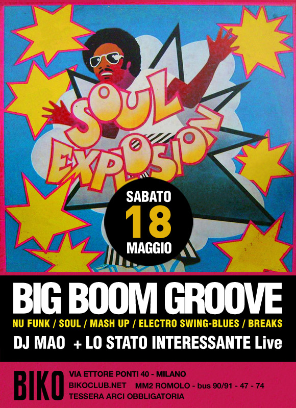 BIG BOOM GROOVE!