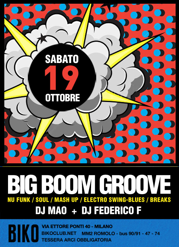 BIG BOOM GROOVE!