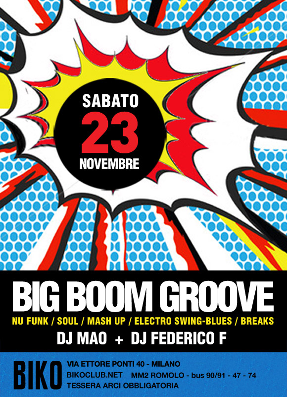 BIG BOOM GROOVE!