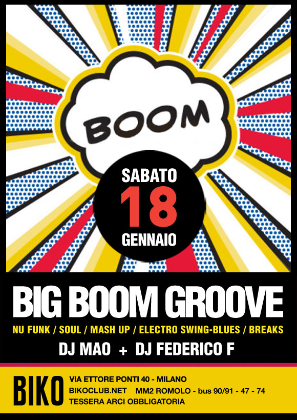 BIG BOOM GROOVE!