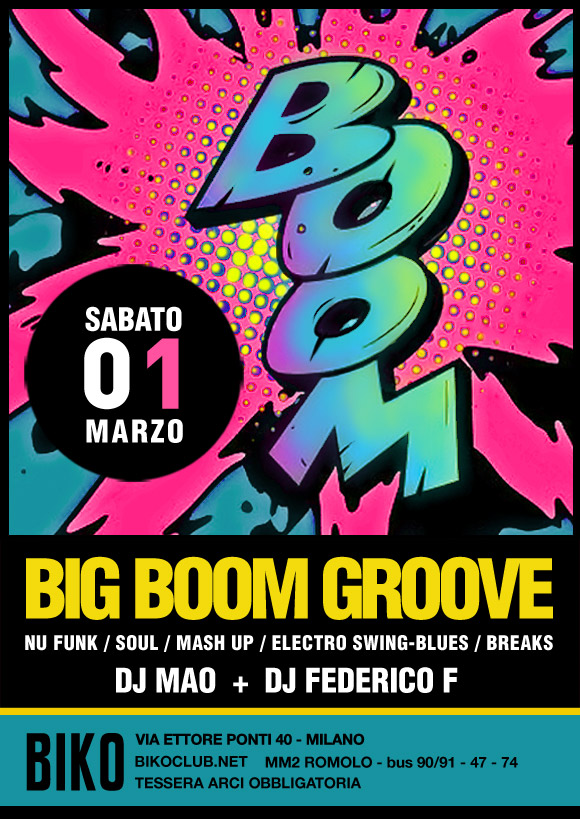 BIG BOOM GROOVE!