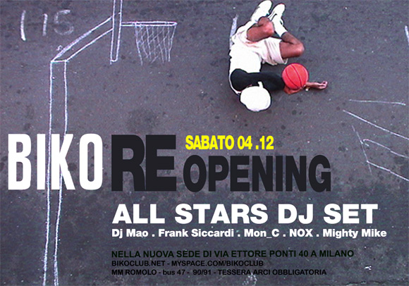 BIKO RE-opening