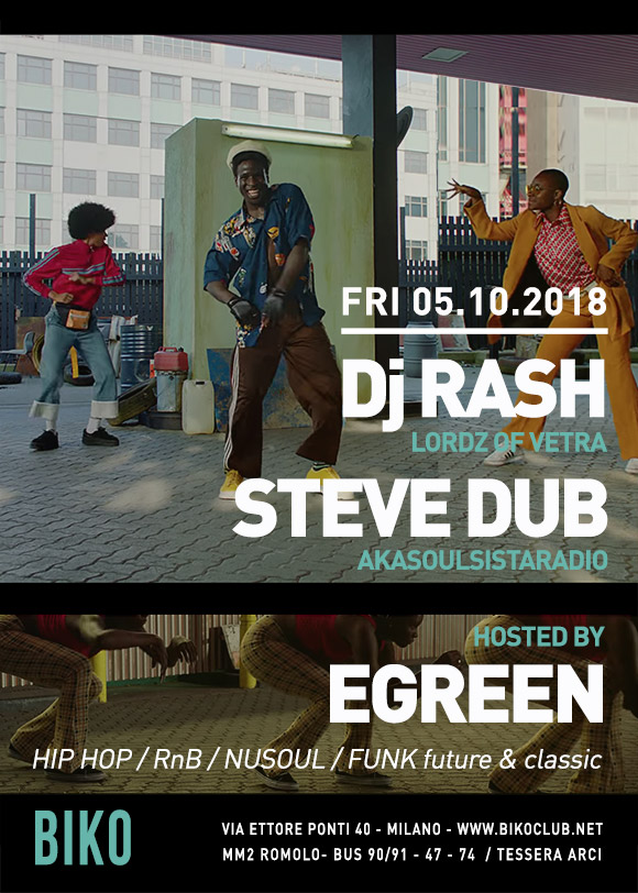 Rash Steve Dub Egreen